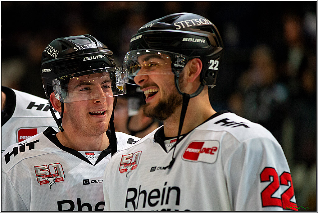PENNY DEL; Iserlohn Roosters- Koelner Haie; Iserlohn, 24.02.2023